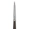Escoda Vintage Synthetic Brush - Round Pointed, Long Handle, Size 2/0
